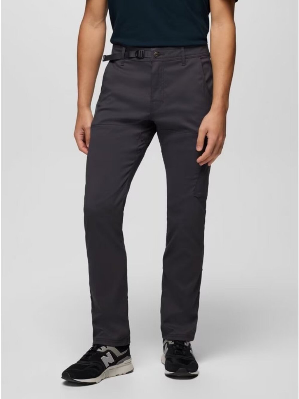 PRANA Stretch Zion 32" Hiking Cargo Pants Grey Large Outdoor Travel Utility